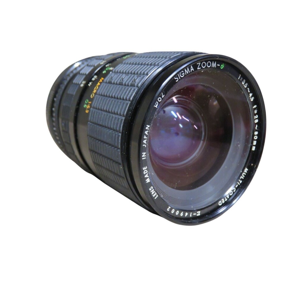 Sigma Zoom Lens f = 28-80mm 1:3.5-4.5 - Multi-Coated Lens - Japan - for Konica